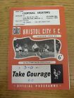 27/02/1965 Bristol City V Port Vale  (Rusty Staple, Wirting On Front). Thanks Fo