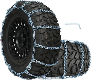 QG3229CAM Snow Chains for Car Pickup Trucks Suv,Universal Emergency Tire Tractio - Picture 1 of 12
