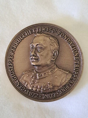 Medaglione 150° di Fondazione Truppe Alpine, Gruppo ANA di Cassano d'Adda  - Immagine 1 di 3