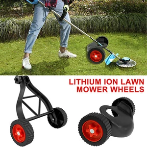 Weed Trimmer Support Wheel Adjustable Lawn Mower Auxiliary Wheels -(C - Picture 1 of 14