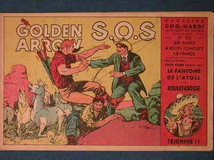 COQ HARDI MAGAZINE N°26  GOLDEN ARROW S.O.S ET LE MAUVAIS PLAISANT  (1947) - Bild 1 von 1