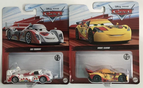 Disney Pixar Cars Miguel Camino & Shu Todoroki Metal Series 2022 Lot of 2 1:55 Cover