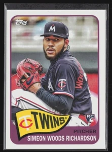 2023 Topps Archives Simeon Woods Richardson Rookie Minnesota Twins #131 - Picture 1 of 2