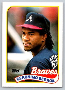 1989  Topps Traded #10T Geronimo Berroa Atlanta Braves