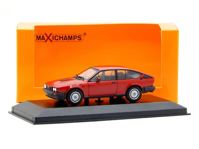 1/43 Alfa Romeo GTV 6 1983 Red Maxichamps Minichamps 940 120140 Diecast Model - Image 1 of 4