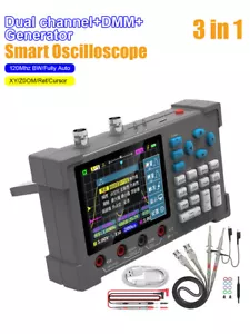 3 IN 1 Dual Channel Oscillometer Signal Generator Bandwidth 250MSa/s Multimeter - Picture 1 of 24