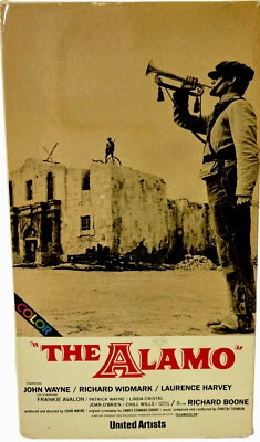 Фильм Аламо 1981 VHS 1960 Джон Уэйн Ричард Уидмарк, Лоуренс Харви - Изображение 1 из 4