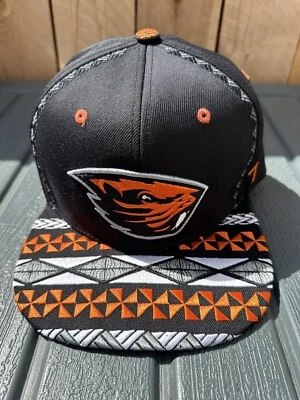 Zephyr NCAA Oregon State Beavers "Makai" Flat Bill SnapBack Hat NEW WITH TAGS - Image 1 of 4