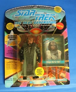 Star Trek The Next Generation, Klingon Warrior Worf, Playmates, Skybox Karte - Bild 1 von 6