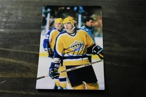 FOTO AUTOGRAFIADA BERNIE NICHOLLS LA KINGS - Imagen 1 de 1