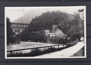 Weyer an der Enns mit Eisenbahnbrücke gelaufen 1938 - Bild 1 von 2