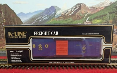 K-LINE O BALTIMORE & OHIO BOXCAR K5120 - Image 1 of 4