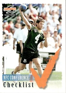 Brett Favre - 1995 Pinnacle Football - Checklist #4 - Bild 1 von 2