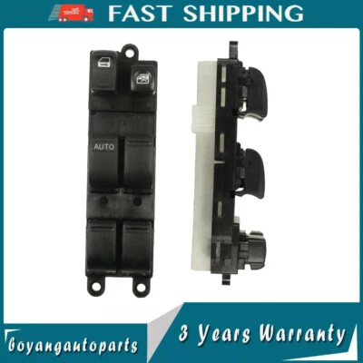 Interruptor de ventana de puerta del lado del conductor DWS1352 para Nissan Sentra 2002 2003 1,8 L 2,5 L L L4 Foto 1 de 4