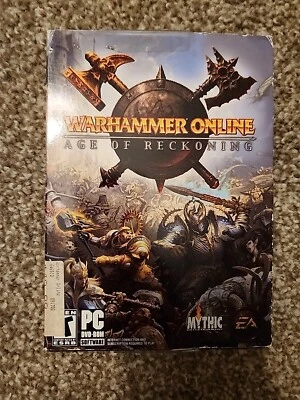 Warhammer Online: Age of Reckoning 2008 Windows (PC DVD ROM) Sealed NIB - Image 1 of 4