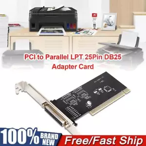 Pci Expansion Card PCI to Parallel LPT 25Pin DB25 Printer Port Controller Card - Picture 1 of 7