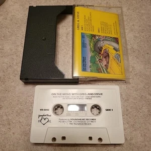 On The Move With Greg and Steve Activity Songs Sing-A-Long Tape Cassette 1983 - Picture 1 of 7