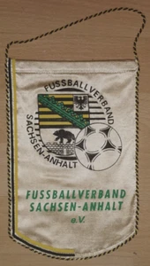Fussballverband Sachsen-Anhalt  e.V  alter   Fußball  Wimpel  , klein - Bild 1 von 2