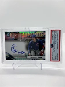 2024 Bowman Chrome - Prime Chrome Signatures #PCS-FCR Fernando Cruz /50 (AU) - Picture 1 of 2