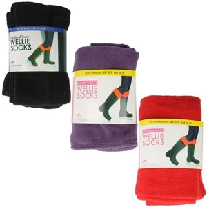Ladies SK205 BY RJM ANUCCI Fleece Wellie Socks Retail Price - Picture 1 of 15