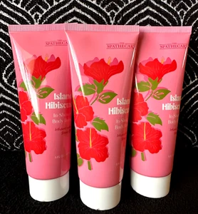 3pk SPATHECARY ISLAND HIBISCUS IN-SHOWER BODY BALM WASH SHEA OIL INFUSED 5oz - Bild 1 von 5