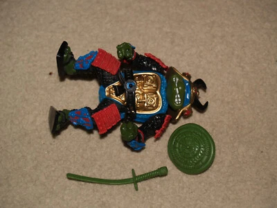 TMNT 1990 Leo Sewer Samurai Leonardo Figure Teenage Mutant Ninja Turtles - Image 1 of 4