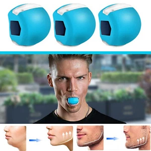 Jaw Exerciser and Face Exerciser to Enhance and Chisel Jawline Jawzrsize 3 Pack - Picture 1 of 17