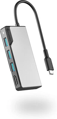 Alogic FUSION CORE USB-C 5 IN 1 HDMI 4K V2  USB HUB SPACE GREY - Image 1 of 4