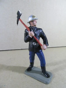 295T Vintage 1978 Starlux SP6 France 2ème Series Firefighters + Sa Axe H 2 3/8in - Picture 1 of 5