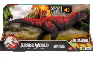 Jurassic World Legacy Collection, Reimagined Roarin Real Feel Carnotaurus Figur - Bild 1 von 6