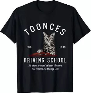 Escuela de conducción Toonces Est. 1989 - Camiseta con capucha The Driving Cat - Imagen 1 de 17
