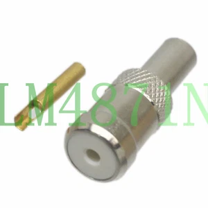 BMW Audi Ford ISO female Connector Car Radio Stereo Aerial Crimp RG58 LMR195 50Ω - Picture 1 of 5