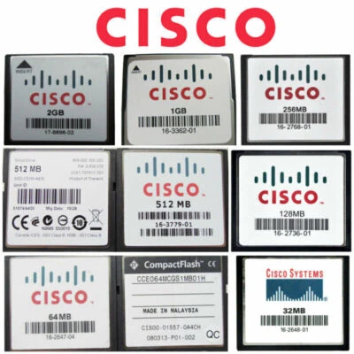 32/64/128/256/512MB Cisco CF 1GB 2GB Compact Flash Memory Card for Camera - Image 1 of 4