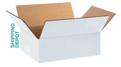 SHIPPING DEPOT ~ 12" x 9" x 4" Corrugated Boxes - Pick Qty ~ STURDY MAILERS! - Image 1 of 3