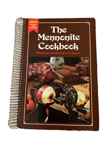 MENNONITE COOKBOOK Spiral Bound Paperback Revised Recipes Dishes Vintage 1981 - Picture 1 of 9