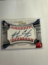 K134,184 - 2011 ITG Heroes & Prospects Between the Seams Auto #JSI Jon Singleton