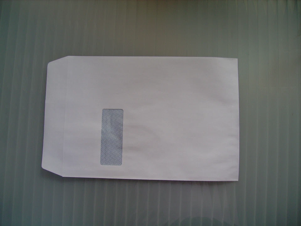 1000 Buste tascabili autosigillanti per finestra bianca C4 324 x 229 mm business  - Immagine 1 di 1