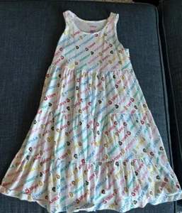 Spotted Zebra Disney Princess Tank Dress Sz: 8 - Picture 1 of 4