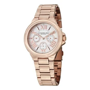Stuhrling Original 367 03 Donna Pontefice Acciaio Inox Bracciale Orologio da - Foto 1 di 4