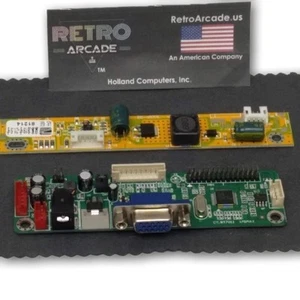 Replacement VGA &12V Power Board for RetroArcade 19 & 17 " Arcade Monitor Ver.2 - Picture 1 of 6