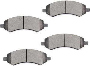 Set pastiglie freno anteriori silenziose D1084 in ceramica ricambio per Chrysler Aspen - Foto 1 di 5