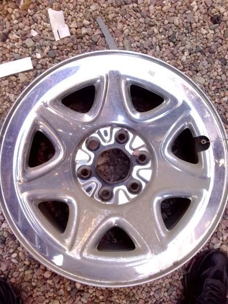 Wheel 17x8 7 Spoke Chrome Clad Opt RD7 Fits 14-17 SIERRA 1500 PICKUP 20535 - Image 1 of 1