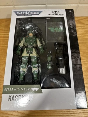 "Figura de acción Warhammer 40K Kasrkin Astra Militarum 7"" - McFarlane Toys nueva en caja" Foto 1 de 4