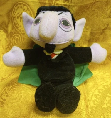 Vintage 1997 Tyco Sesame Street Count von Count Plush 6" - Image 1 of 4