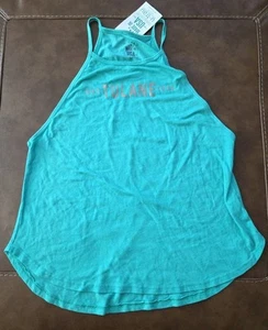 U-Trau Tulane College Womens Medium Tank Turquoise NEW - Picture 1 of 4