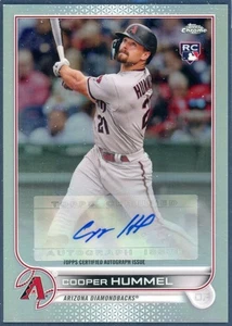 COOPER HUMMEL 2022 Topps Chrome Update Refractor Rookie Auto #AC-CH - Picture 1 of 2