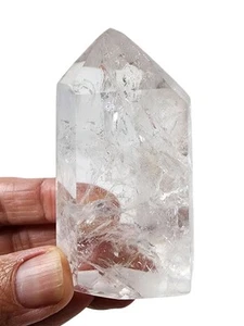Clear Quartz Crystal Polished Tower Brazil 90.2 grams - Picture 1 of 3