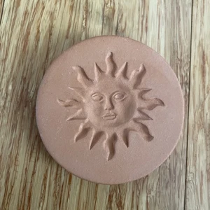Timbro rotondo vintage RYCRAFT 2 pollici in ceramica per biscotti con manico - Sole - Foto 1 di 2