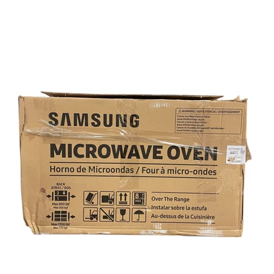 Samsung 2.1cu.ft. Wi-Fi Over-the-Range Microwave Stainless Steel ME21DG6300SRAA - Image 1 of 4