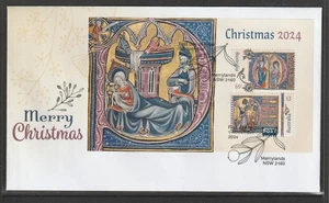 Australia 2023: Merry Christmas - First Day Cover with Mini-Sheet. Fine Used. - Foto 1 di 1